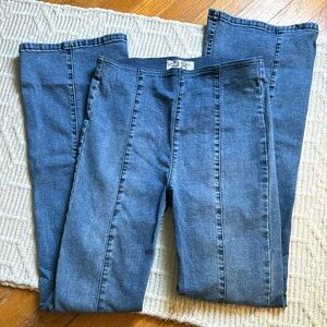 Free People Pull On Flare Jeggings Size 28